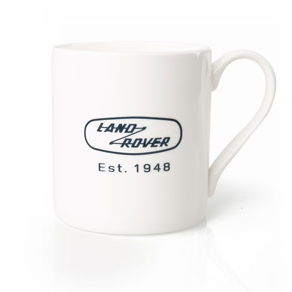 Cana Cafea Oe Land Rover Heritage Alb / Negru LFMG363WTA